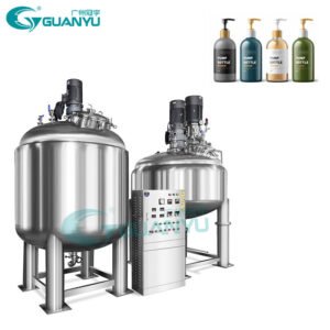 Hand Soap Gel Production Plant Detergent Blending Tank Toilet Cleaner Agitator Chemical High Shear Mixer Homogenizer Machine
