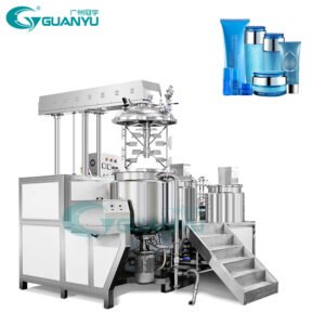 High Quality Vacuum Emulsifier Cream Lotion High Shear Mixer Vacuum Emulsion Homogenizer mixing machine