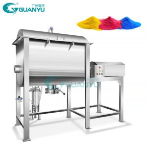 Powder Mixer and Filling Liquid Vertical Horizontal Ribbon Blender Powder Mixing Machine