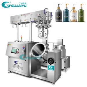 50L Laboratory Cosmetic Making Machine Ointment Cream Vacuum Homogenizer Emulsifying Mixer