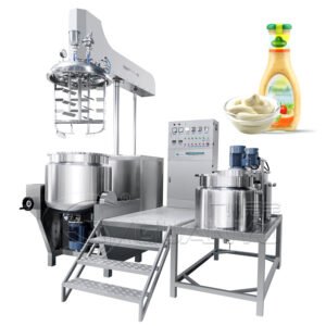 Petroleum Jelly Mayonnaise Making Machine Vacuum Mixer Emulsifying Homogenizer Mixing Machine