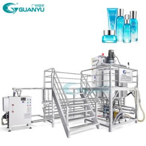 Guanyu 1000L Stainless Steel Blender Mixer Industrial Mixing Tanks liquid Soap Shampoo Detergent Sauce Making Machine