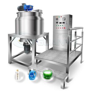 Guanyu Industrial Stainless Steel Shampoo Mixing Tank Body Cream Mixing Machine Cosmetic Gel Mixer Shampoo Detergent Mixing Tank