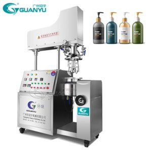 High Shear Lab Homogenizer Vacuum Emulsifier Mixer Lotion Mixing 5l Face Cream Emulsifying Mixer Toothpaste Making Machine