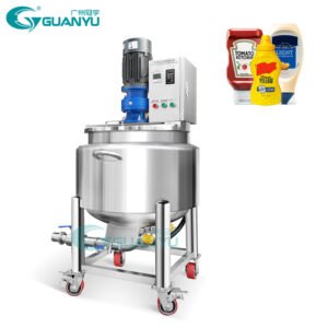 stainless steel electric mixer jacket mixing tank detergent shower gel shower gel liquid  Mixing production equipment