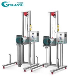 GUANYU paint mixer industrial high speed disperser paint mixing tank electric Liquid Paint Dispersion Mixer Machine