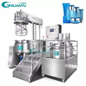 Face Cleanser Vacuum Making Machine Cosmetic Vacuum Homogenizer Emulsifier Machine