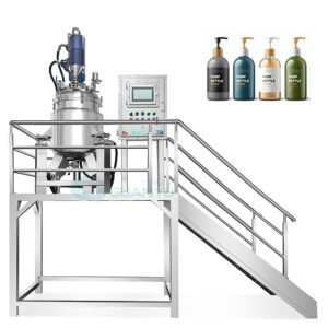100Liter Stainless Steel Sealed Explosion Proof Weighing Vacuum Mixing Tank Shampoo Hair Essential Oil Conditioner Mixer Blender
