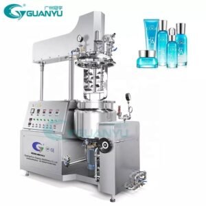 Lotion Making Machine Cosmetic Cream Mixing Tank Ointment Vacuum Homogenizing Emulsifying Mixer