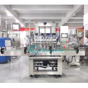 Full Automatic 6 Head Bottle Filler Shampoo Filling Machine Chemical Liquid Detergent Toner Cream Filling Machine