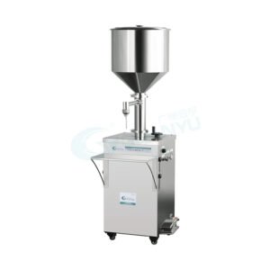 High quality manual vertical pneumatic paste cream filling machine honey chili sauce tomato sauce  salad filling equipment