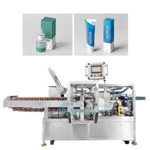 Factory Automatic tube Cartoning Machine Small Box Cartoner Machine toothpaste tube box packing machine