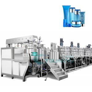 500l 1000l Emulsifying Tank Lotion Machine Vacuum Emulsifier Mixer Homogenizer Cosmetic For Liquid Foundation Making