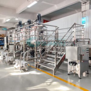 Guanyu industrial soap mixing machine cosmetic mixer equipment liquid detergent production line