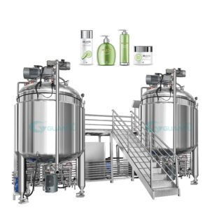 ink mixer lanudry tank agitated grease cosmetic cream making shampoo machine reactor tank mixer stirrer