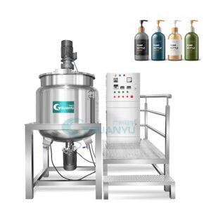 Agitator Petroleum Jelly Mixing Tank Faire un shampooing cosmétique de machine à lave-vaisselle chauffée