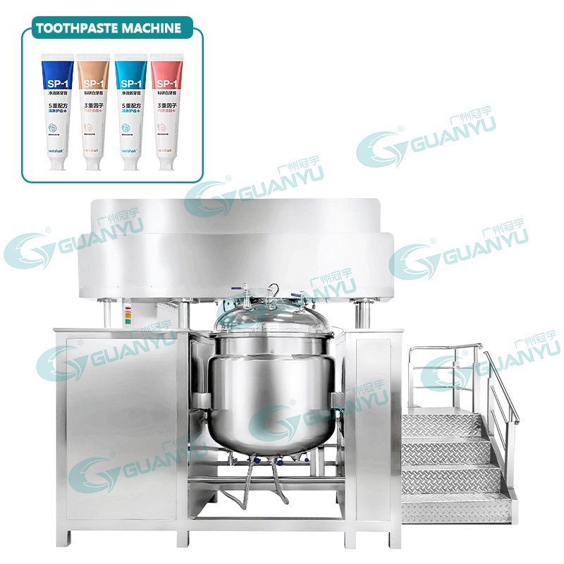 Vacuum Emulsifying Mixer by Guanyu