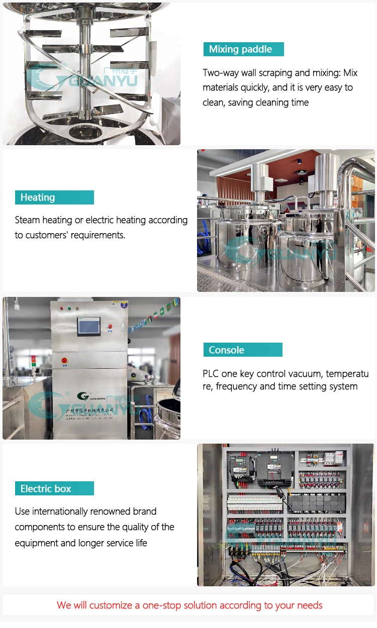 Vacuum Mixer Homogenizer Basics